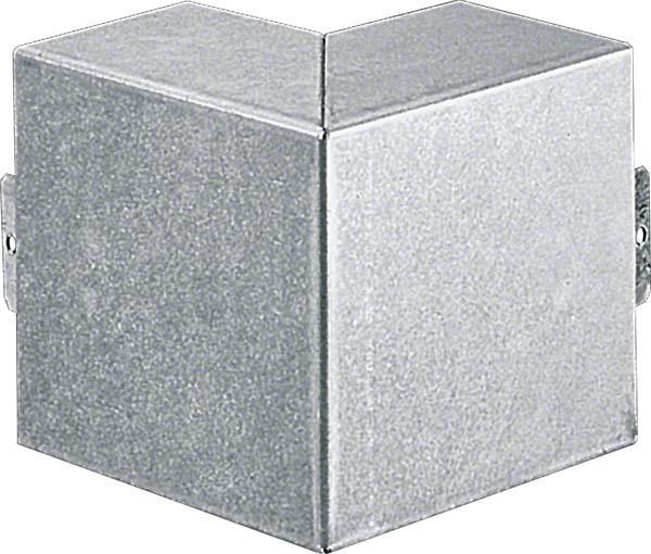 Actual product image Hager TEH R2552VERZ Outside corner cut laminating sheet steel LFS 40x60mm galvanised (6 cm)