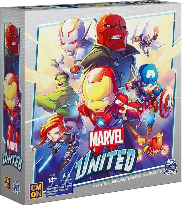 Cmon Marvel United - Bordspel (ENG) (English, 1 - 4 Players)