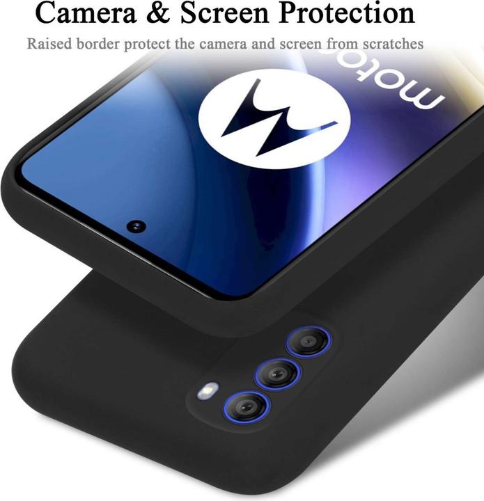 Actual product image Cadorabo Bumper Case for Motorola MOTO G51 5G TPU Liquid Silicone Cover for Motorola MOTO G51 5G (Motorola Moto G51 5G)