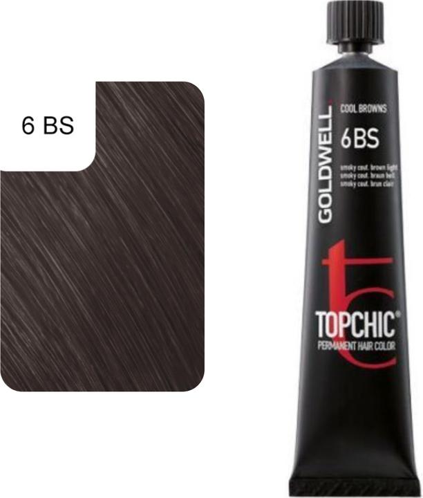 Actual product image Goldwell Topchic (6BS smoky brown light l, Blond, Brown)