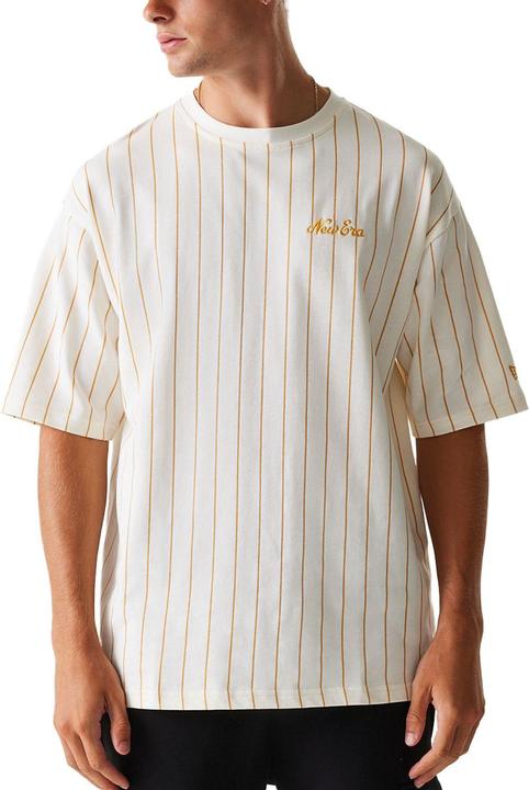 Actual product image New Era Oversized Shirt - PINSTRIPE off white - M (M)