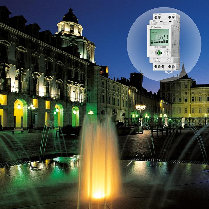 Produktbild Finder Dämmerungsschalter 150Lux 16A+1Aux 230V 11.91.8.230.0000