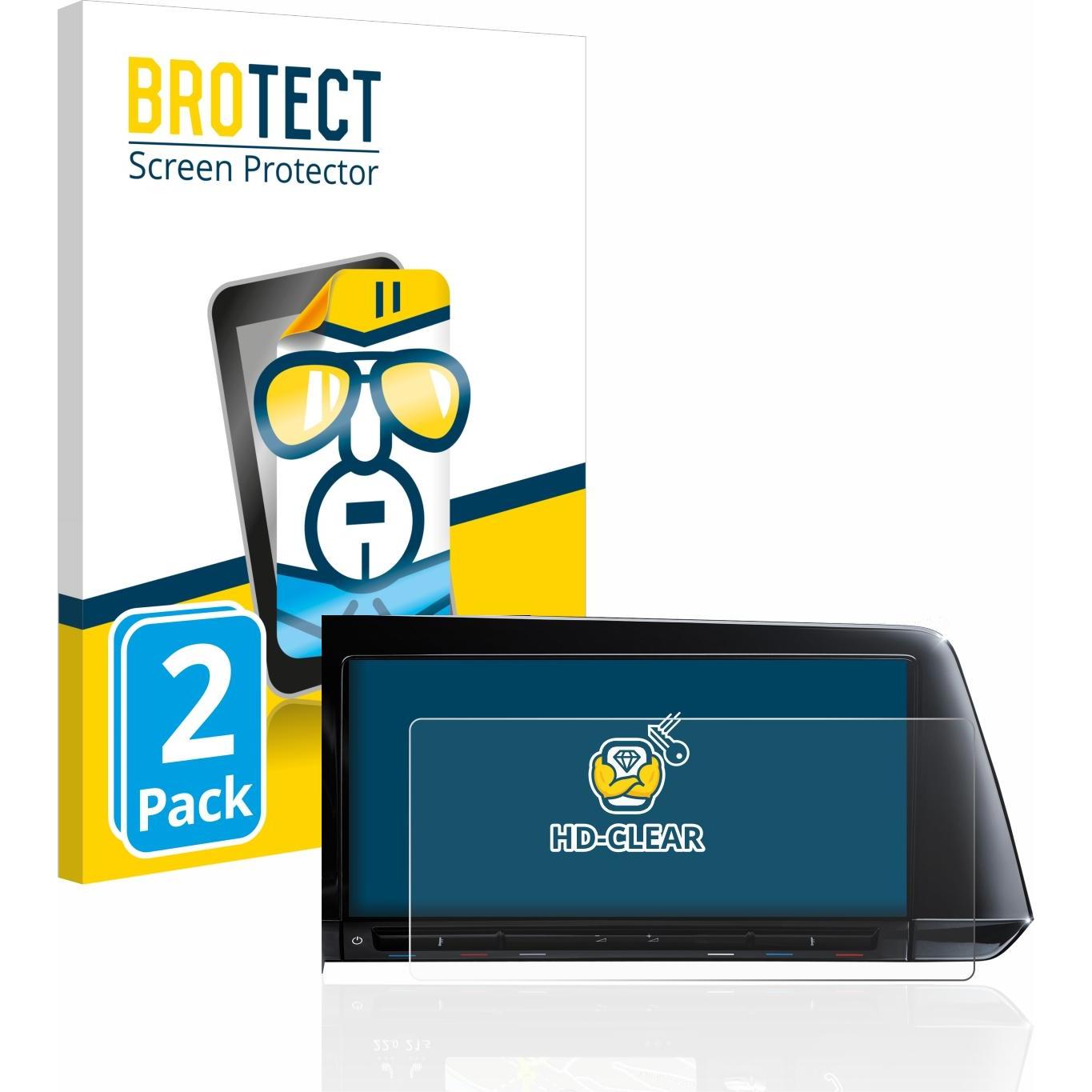 BROTECT, Fahrzeug Navigation Zubehör, Schutzfolie Displayschutz Klar