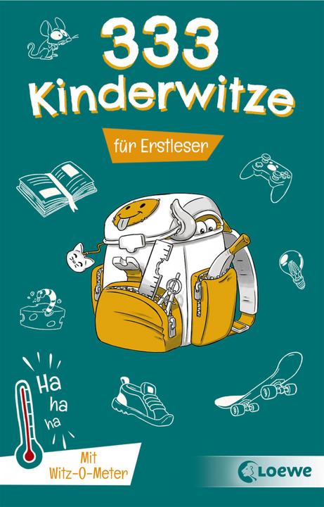 Image du produit 333 Kinderwitze - Für Erstleser (Allemand, Kaja Reinki, Loewe non-fiction, Ron Lipkowski, Sonja Fiedler-Tresp, 2021)