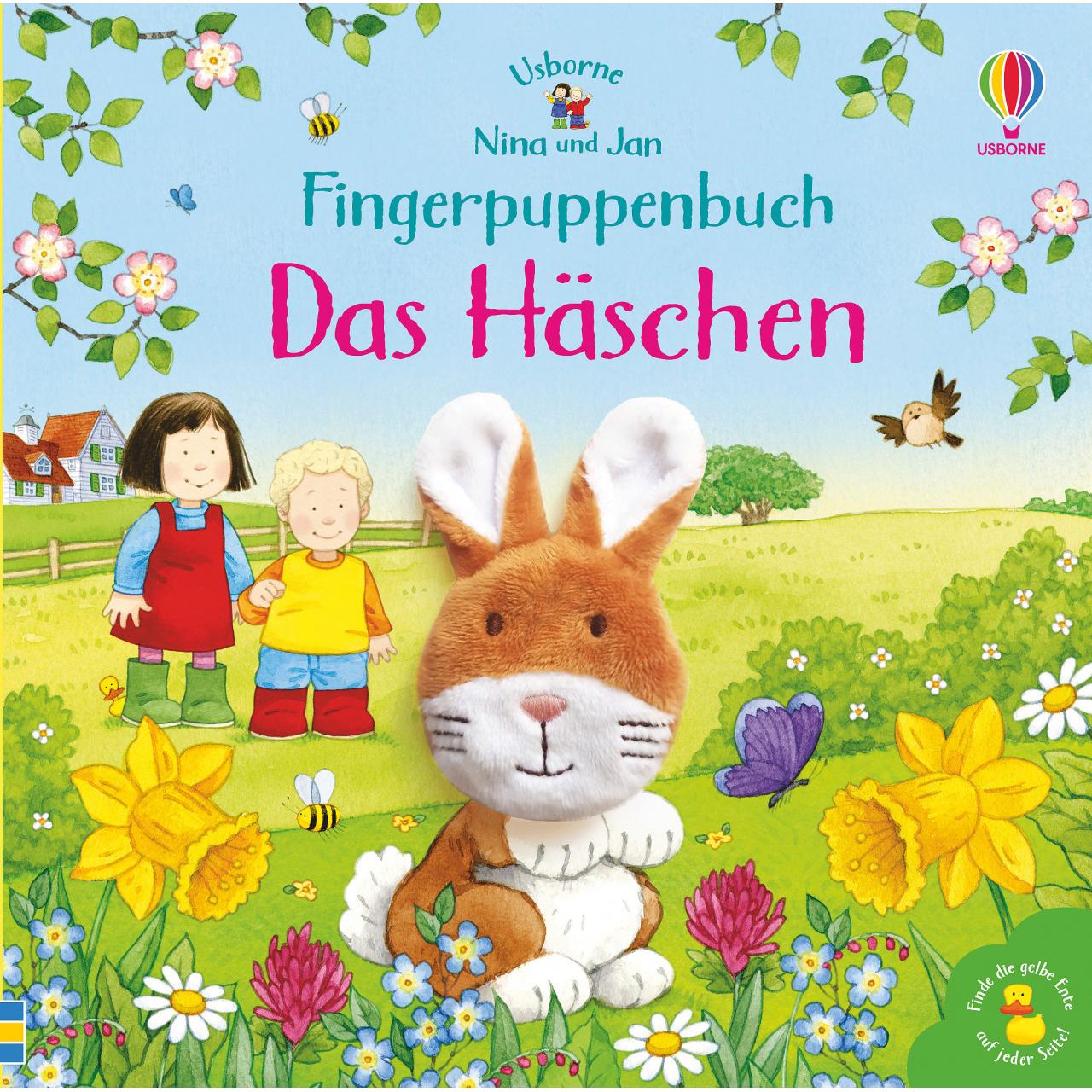 Thumbnail - Nina und Jan - Fingerpuppenbuch: Das Häschen, Babybücher