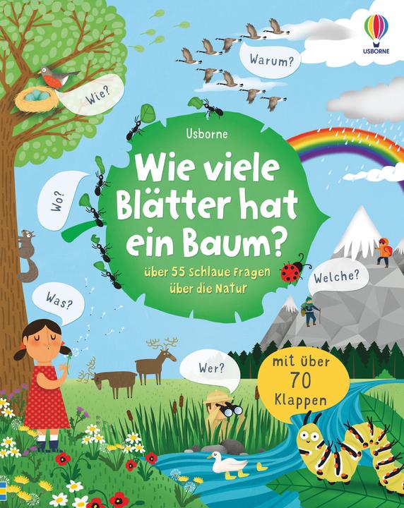 Actual product image Wie viele Blätter hat ein Baum? (German, Katie Daynes, Marie-Eve Tremblay, 2021)