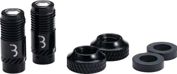 Produktbild BBB Presta CoreCap black, 2 Sück