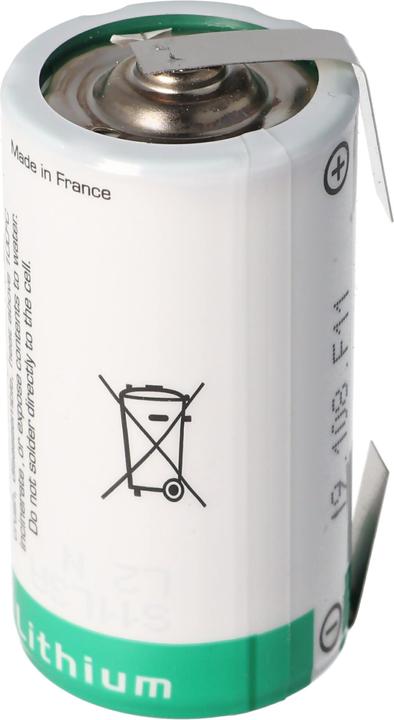 Produktbild Saft Batterie LS26500, C-Size mit Lötfahne U-Form (1 Stk., C, 150 mAh)