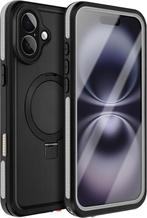 Produktbild Redpepper Hülle für iPhone 16 MagSafe Vollschutz Wasserdicht IP68 (Apple iPhone 16)