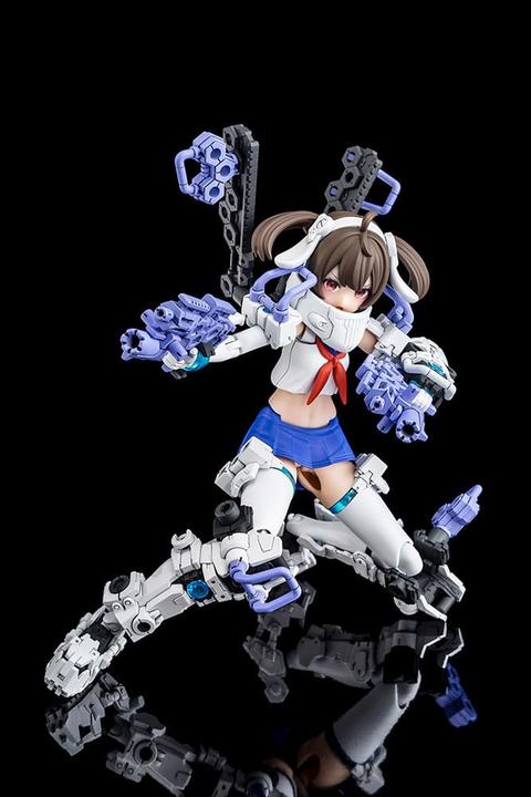Actual product image Kotobukiya Megami Device Plastic Model Kit 1/1 Buster Doll Gunner 16 cm
