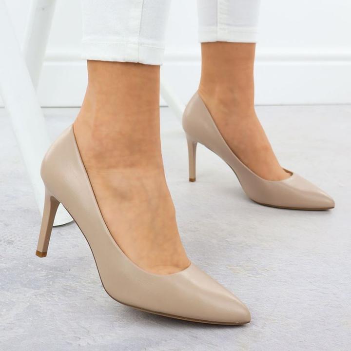 Produktbild Leone Beige high heel pumps Sergio 1339 (38)