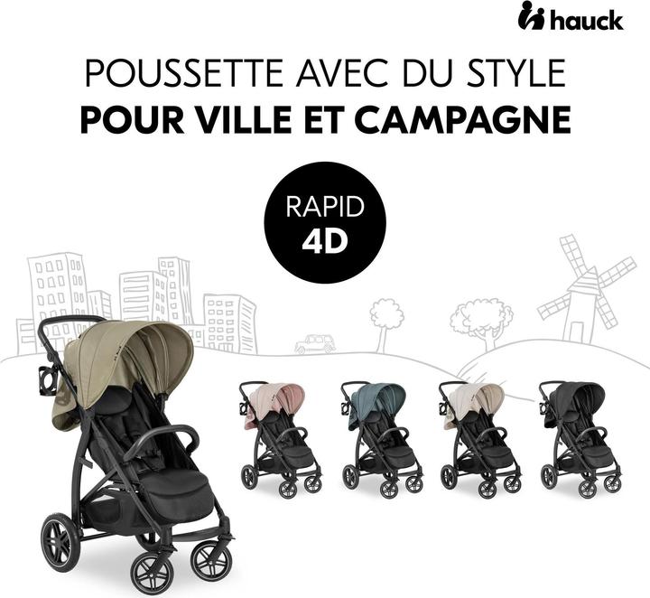 Produktbild Hauck Rapid 4D Black