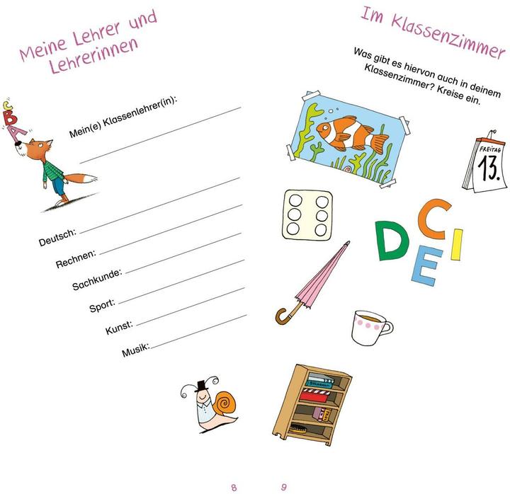 Immagine prodotto Intelligente per la scuola: Urrà, sono uno scolaretto (cono scuola rosa/blu) (30.70 cm, 1 x)