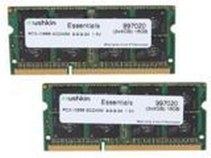 Produktbild Mushkin Essentials 997020 (2 x 8GB, 1333 MHz, DDR3-RAM, SO-DIMM)