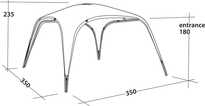 Actual product image Outwell Event Lounge L (Awning, 15.30 kg)