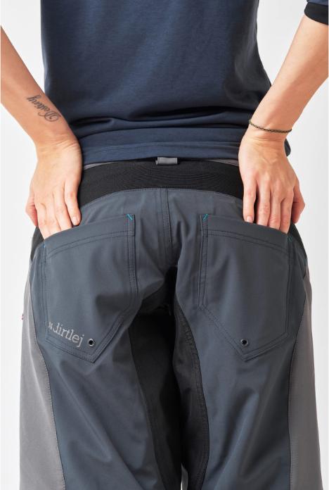 Produktbild dirtlej Trailscout Shorts Half & Half Ladies, grau/peach, XS (XS)