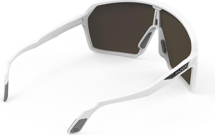 Actual product image Rudy Project Spinshield glasses (White Matt, Multilaser Gold)