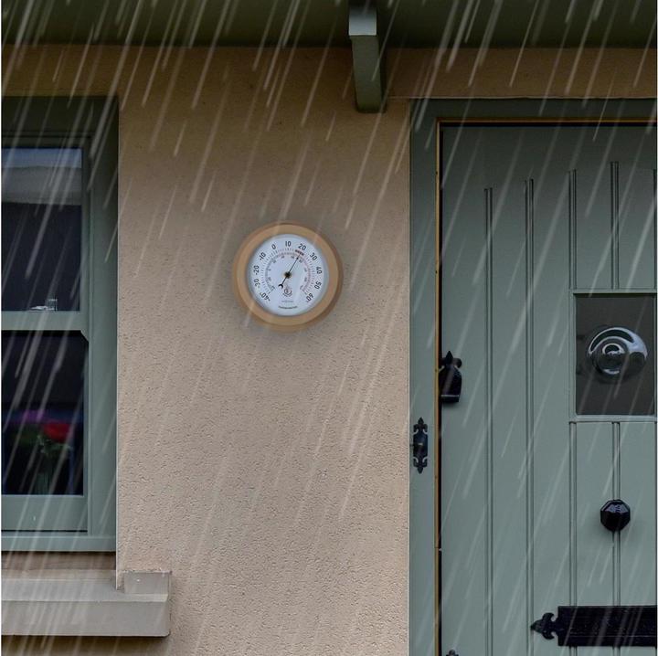 Produktbild Nextime Thermometer Lily Ø 22 cm, Braun