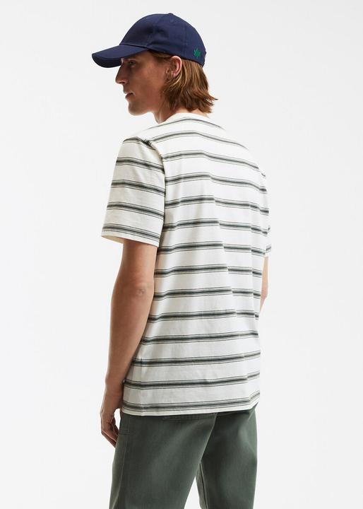 Actual product image La Redoute Collections Gestreiftes T-Shirt mit rundem Ausschnitt (M)