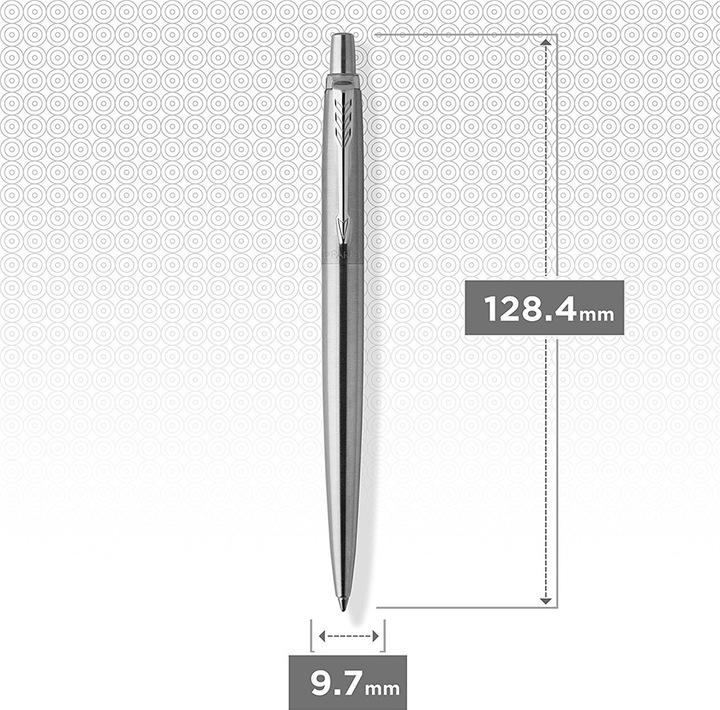 Actual product image Parker Pen Jotter (Silver, 1 x)