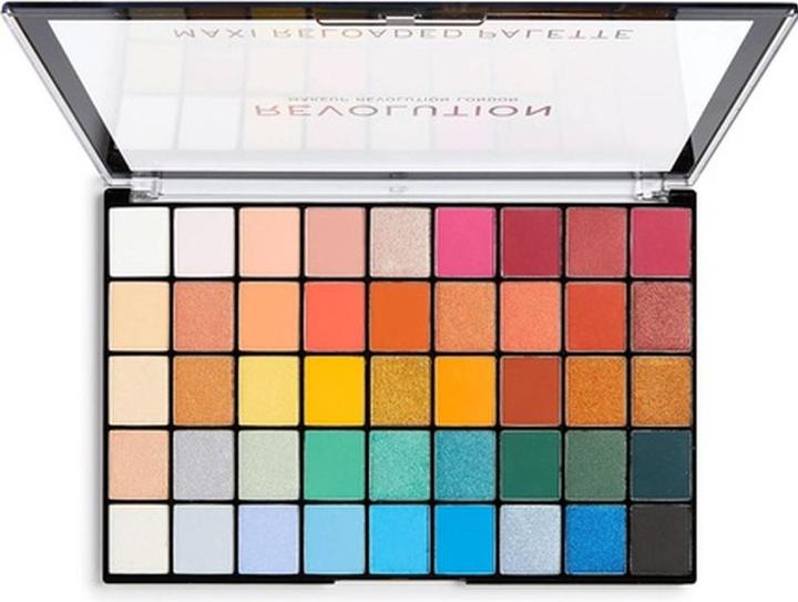 Actual product image Makeup Revolution Maxi Reloaded Palette (45) Big Shot eye shadow palette