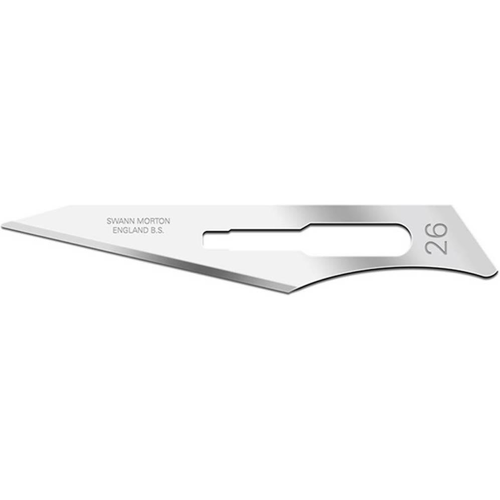 Thumbnail - Swann Morton, Cutter, Skalpellklingen Schachtel 100 Stück 20 Pack a 5 Klingen (Cutter)