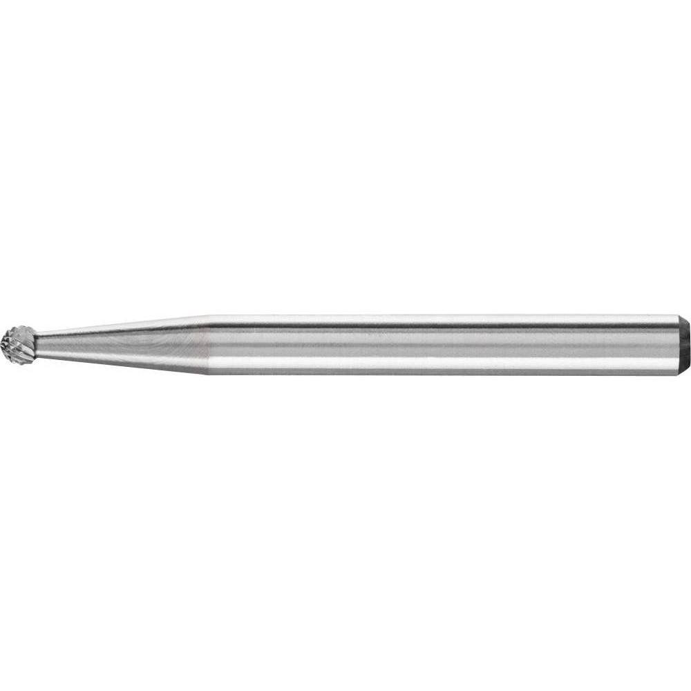 Pferd, Fräser, Frässtift Hartmetallfrässtift kugelförmig 2x1,5 mm Schaft ø 3 Zahnung MICRO für die bearbeitung