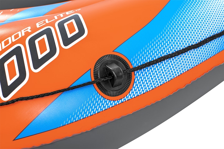 Immagine prodotto Bestway 8'1" x 48"/2.46m x 1.22m Set di zattere Kondor Elite 3000 (246 cm, 3 pers.)