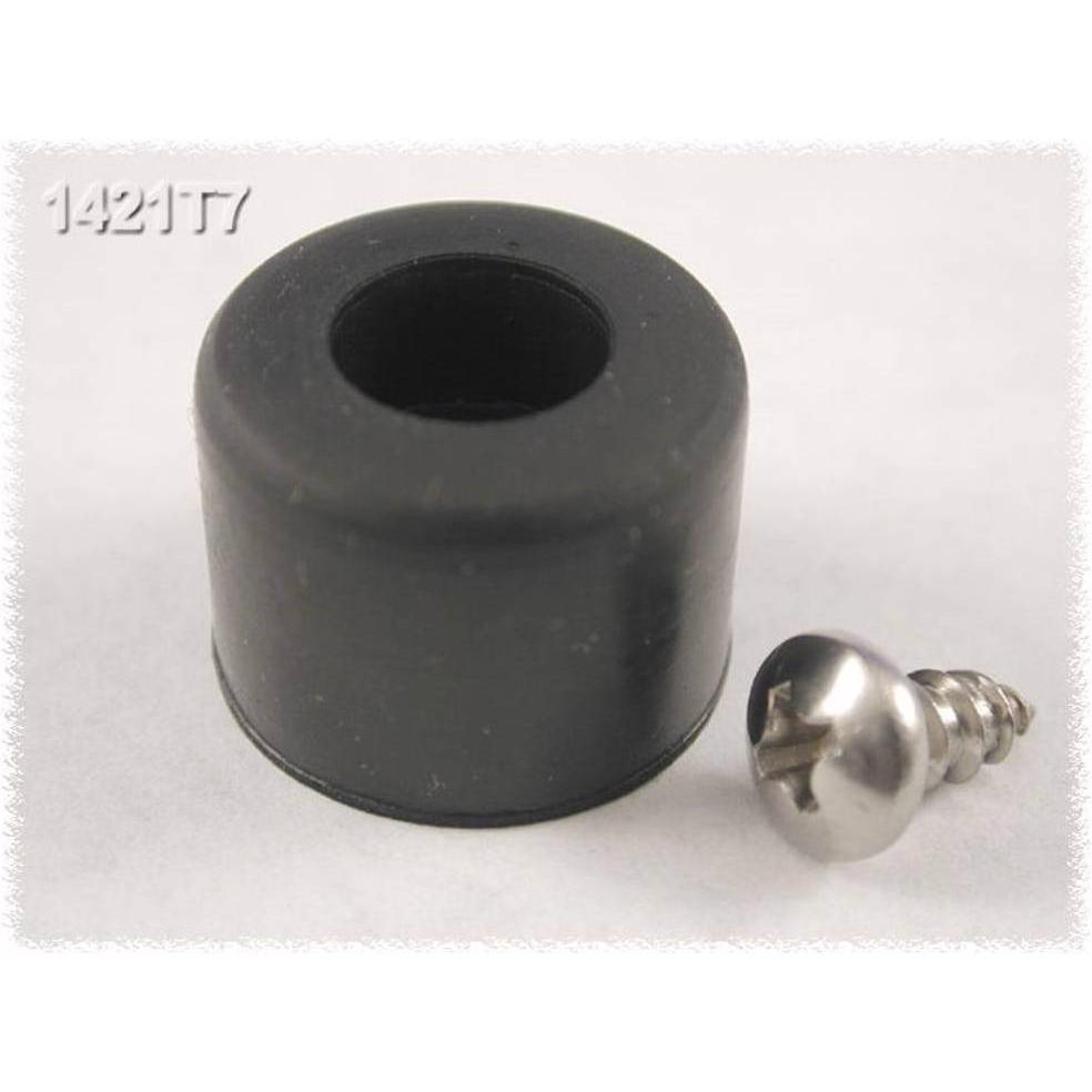 Hammond Gummifüsse Serie 1421 (Diverse), Elektronikzubehör + Gehäuse, Schwarz