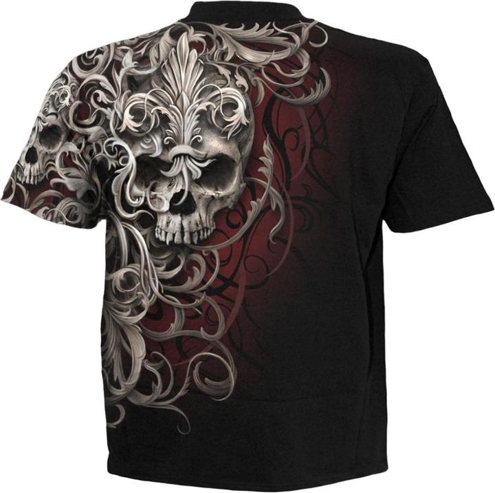 Produktbild Spiral Skull Shoulder Wrap TShirt (S)