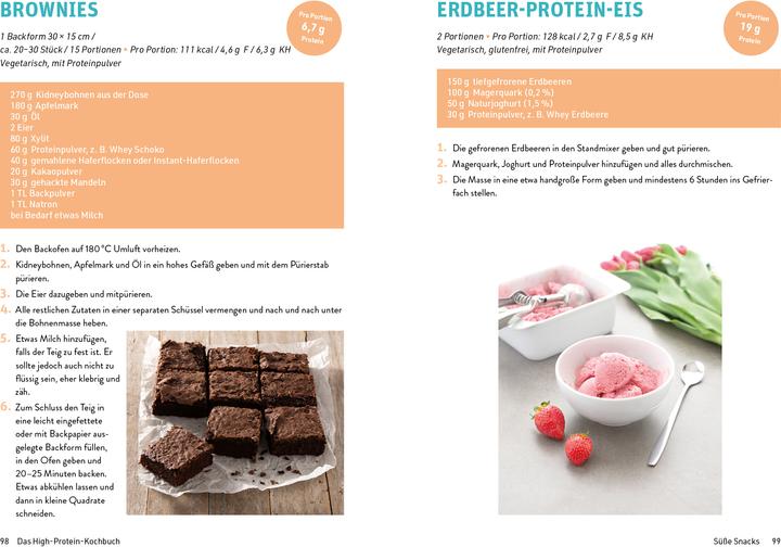 Actual product image Das High-Protein-Kochbuch (German, Veronica Pichl, 2022)