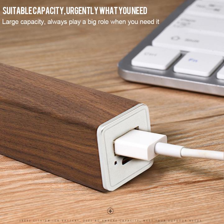 Immagine prodotto Eleven Wood Power Bank batterie esterne 3000mAh bois véritable Cherry (3000 mAh)