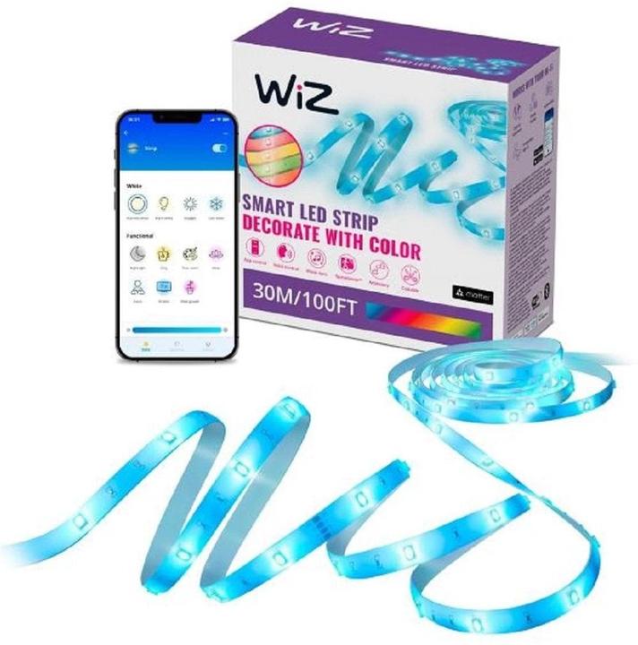 WiZ RGB LED-Streifen (RGB, 3000 cm, Indoor)