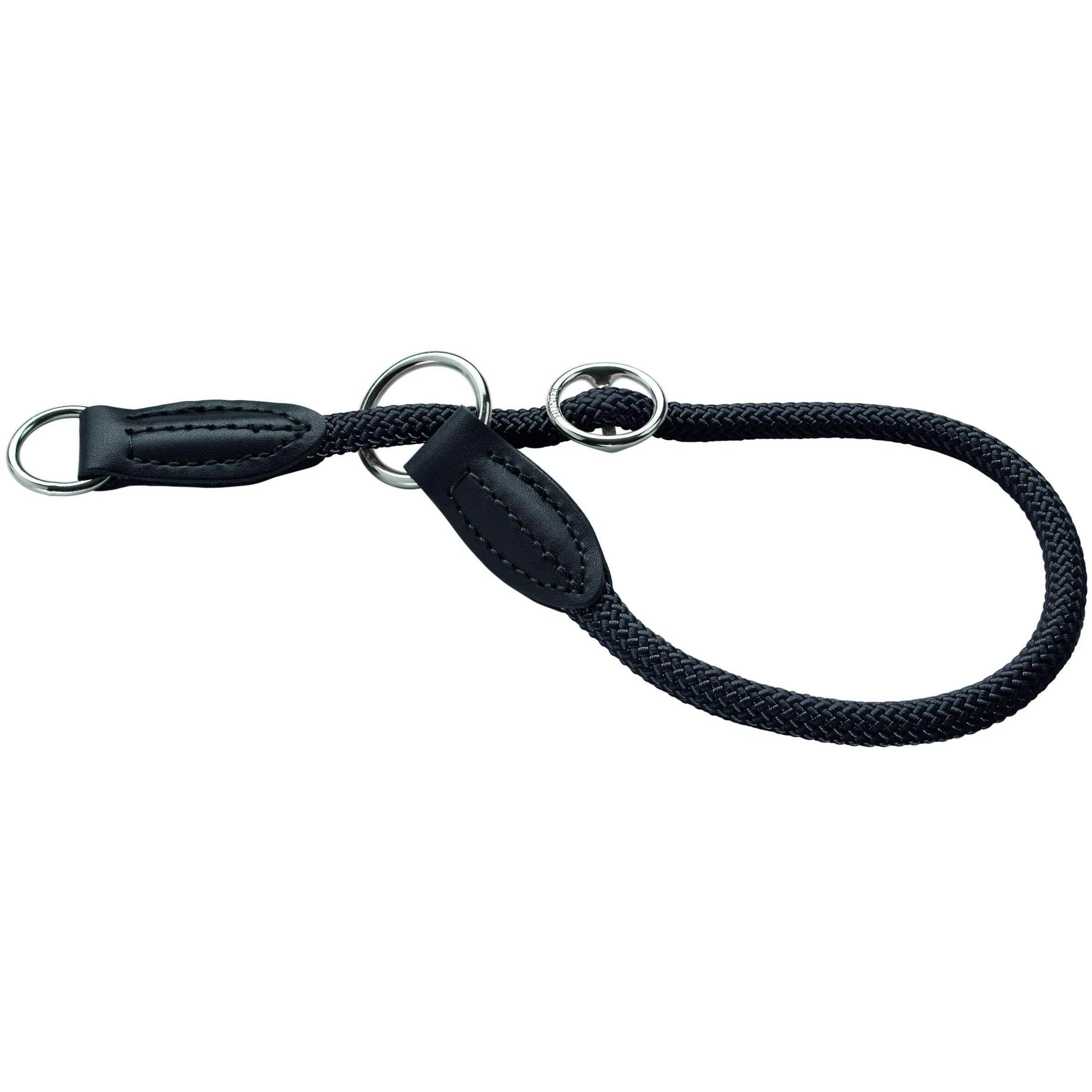 Hunter Dressurhalsband Freestyle mit Stopper (Hund, Allgemein), Halsband + Leine
