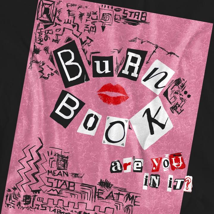 Image du produit Mean Girls - T-shirt BURN BOOK - Adulte (M)