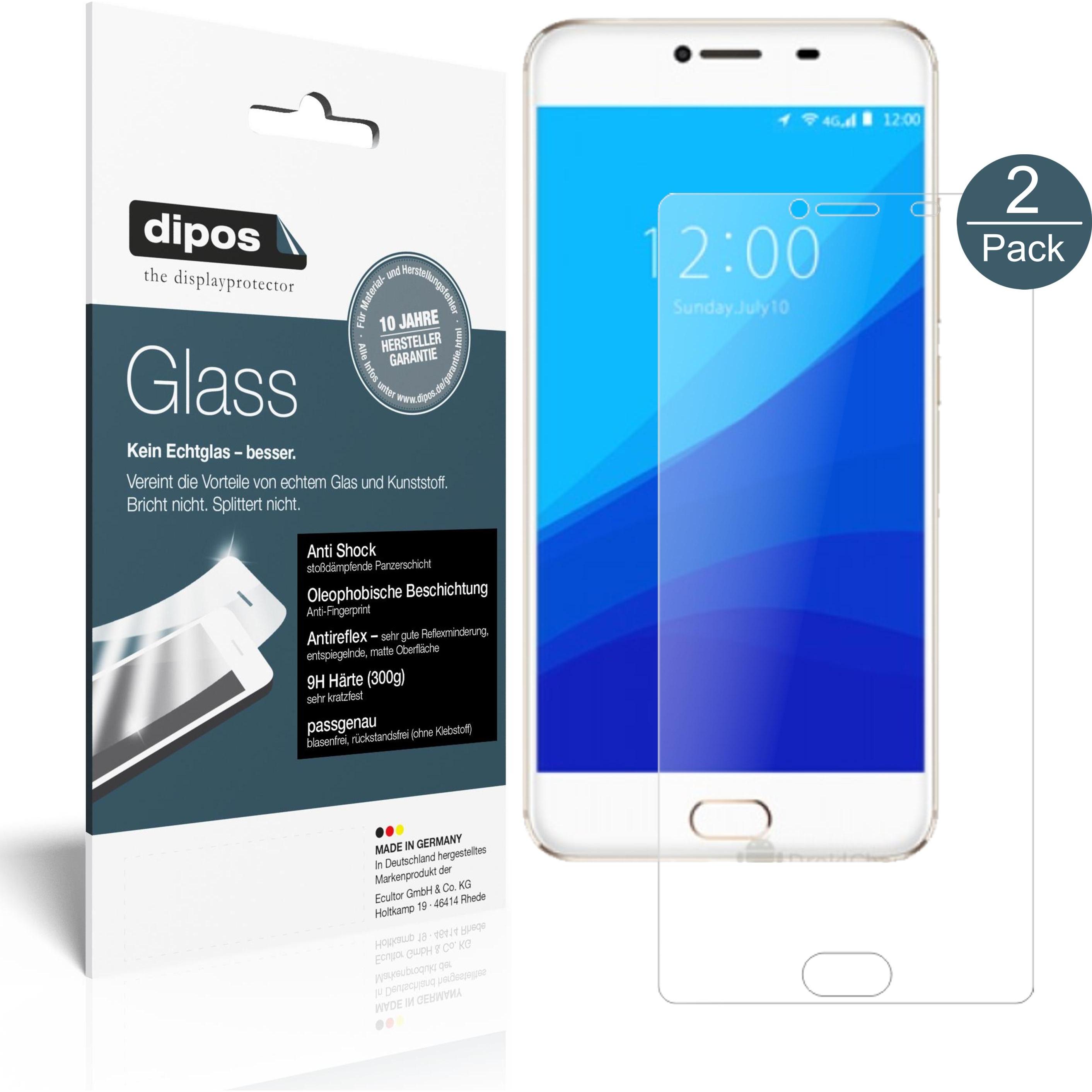 Dipos Displayschutz Anti-Shock (2 Stück, Umidigi G), Smartphone Schutzfolie, Transparent