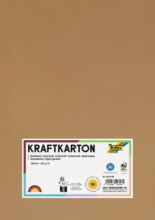 Immagine prodotto Folia Cartone kraft (230 g/m², 1 x)