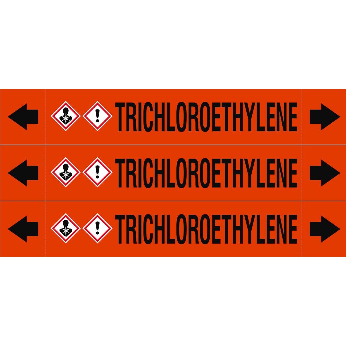 Brady ASME - Rohrmarkierer - Trichloroethylene (312971)