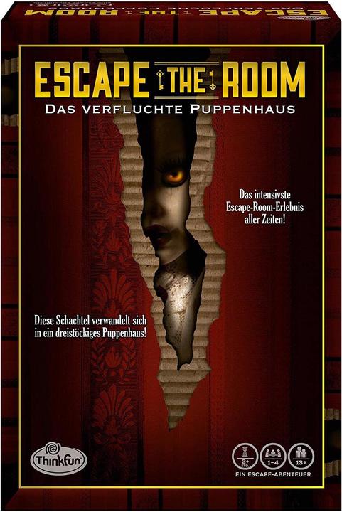Actual product image Thinkfun Kennerspiel Escape the Room - The cursed dollhouse (Italian, 1 - 4 Players)