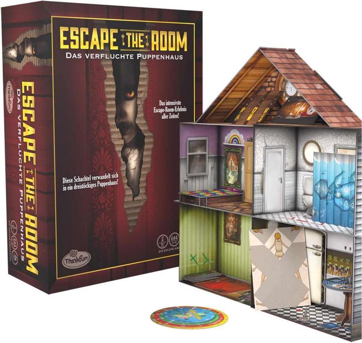 Actual product image Thinkfun Kennerspiel Escape the Room - The cursed dollhouse (Italian, 1 - 4 Players)