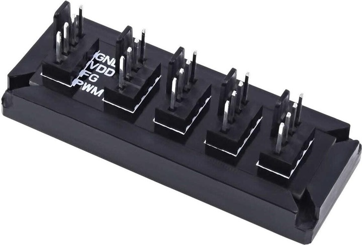 Phobya 4Pin PWM to 4x 4Pin splitter (4 Fan)