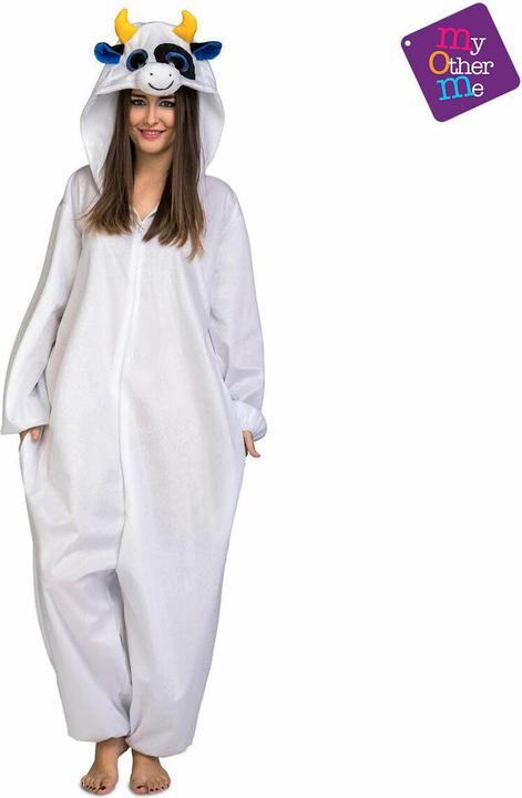 Immagine prodotto My Other Me Big Eyes Onesie Kigurumi Mucca con cappuccio (M, L)