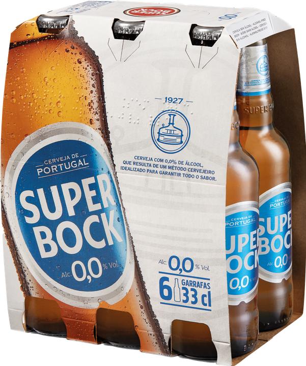 Super Bock 0.0 caisse (6 x 33 cl)
