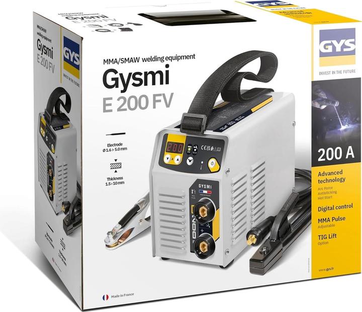 Actual product image GYS I E200 welding inverter 5 - 200 A