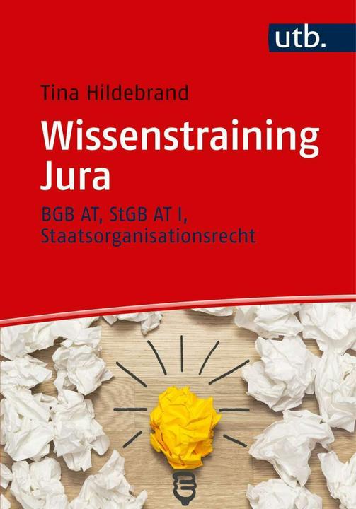 Produktbild Wissenstraining Jura (Deutsch, Tina Hildebrand, 2018)