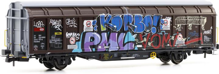 Image du produit Lemke SBB 2-achsiger Schiebewandwagen Hbbillns Zukunft ist Luxus Ep. VI (Piste H0)