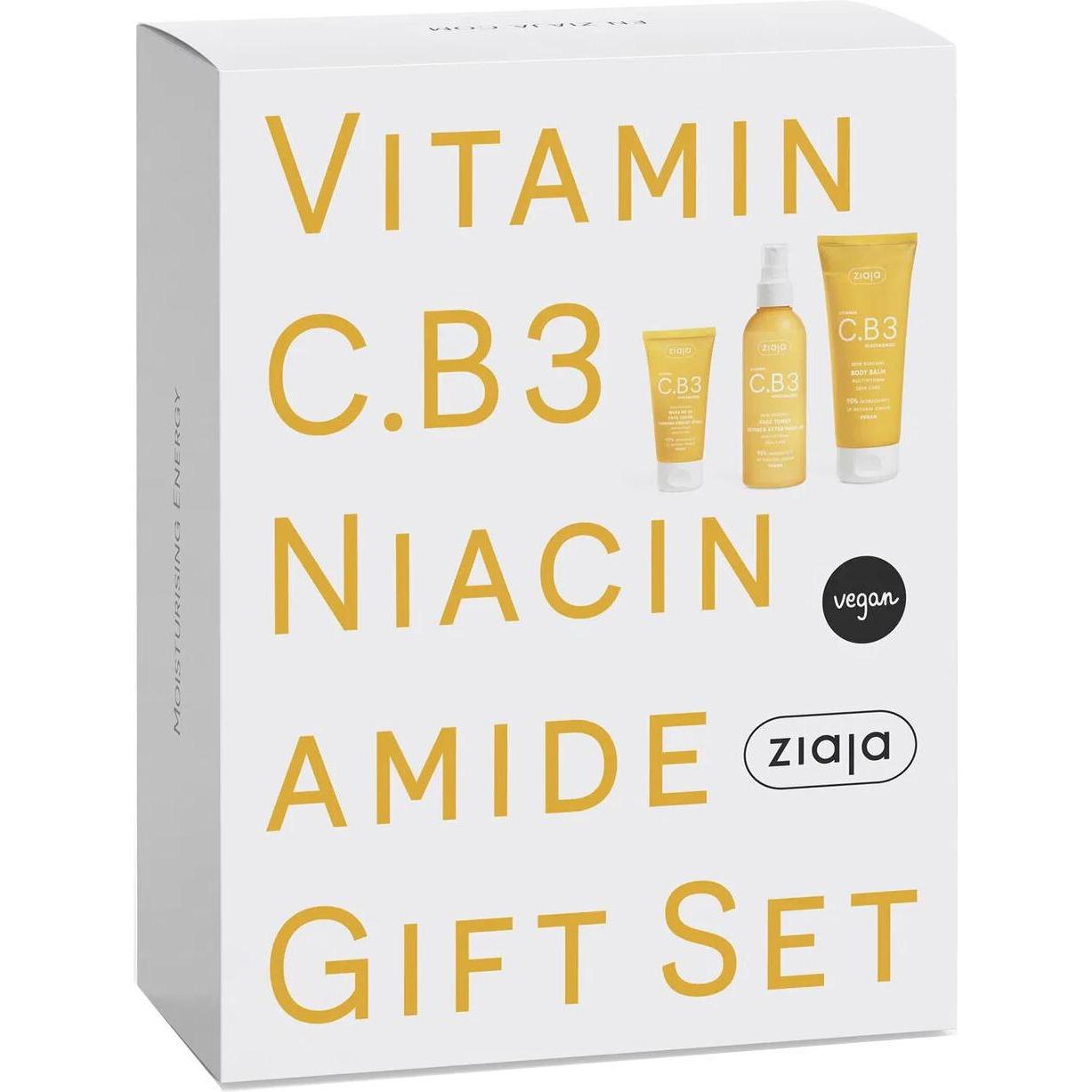 Ziaja Crema Set Regalo Bellezza, Set Regalo Vitamina Cb3 Niacinamide (Set Per La Cura Del Viso)