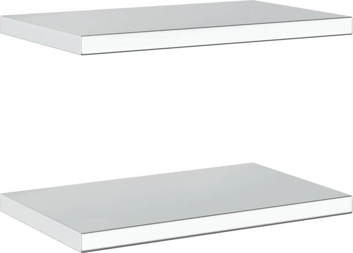 Actual product image vidaXL Wall shelves 2 pcs. Noble (50 x 30 x 3 cm)