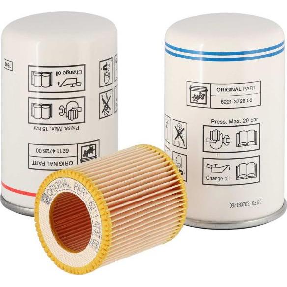 Airpress, Accessori per utensili pneumatici, B902301 Service-Kit-b Schraubenkompressor APS basic 3 bis 7.5