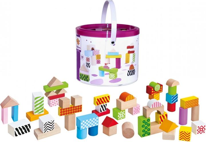 Actual product image Eichhorn Color wooden blocks 50